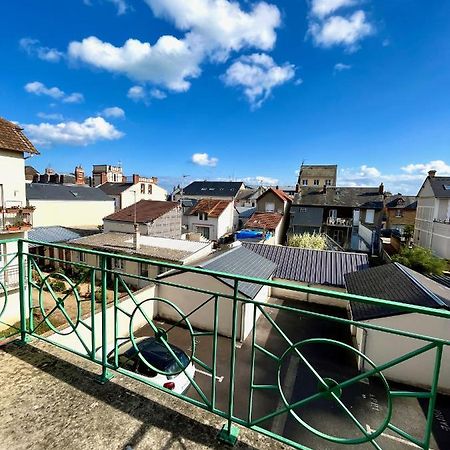 Salm, Coquet Studio Avec Balcon Ouistreham Buitenkant foto